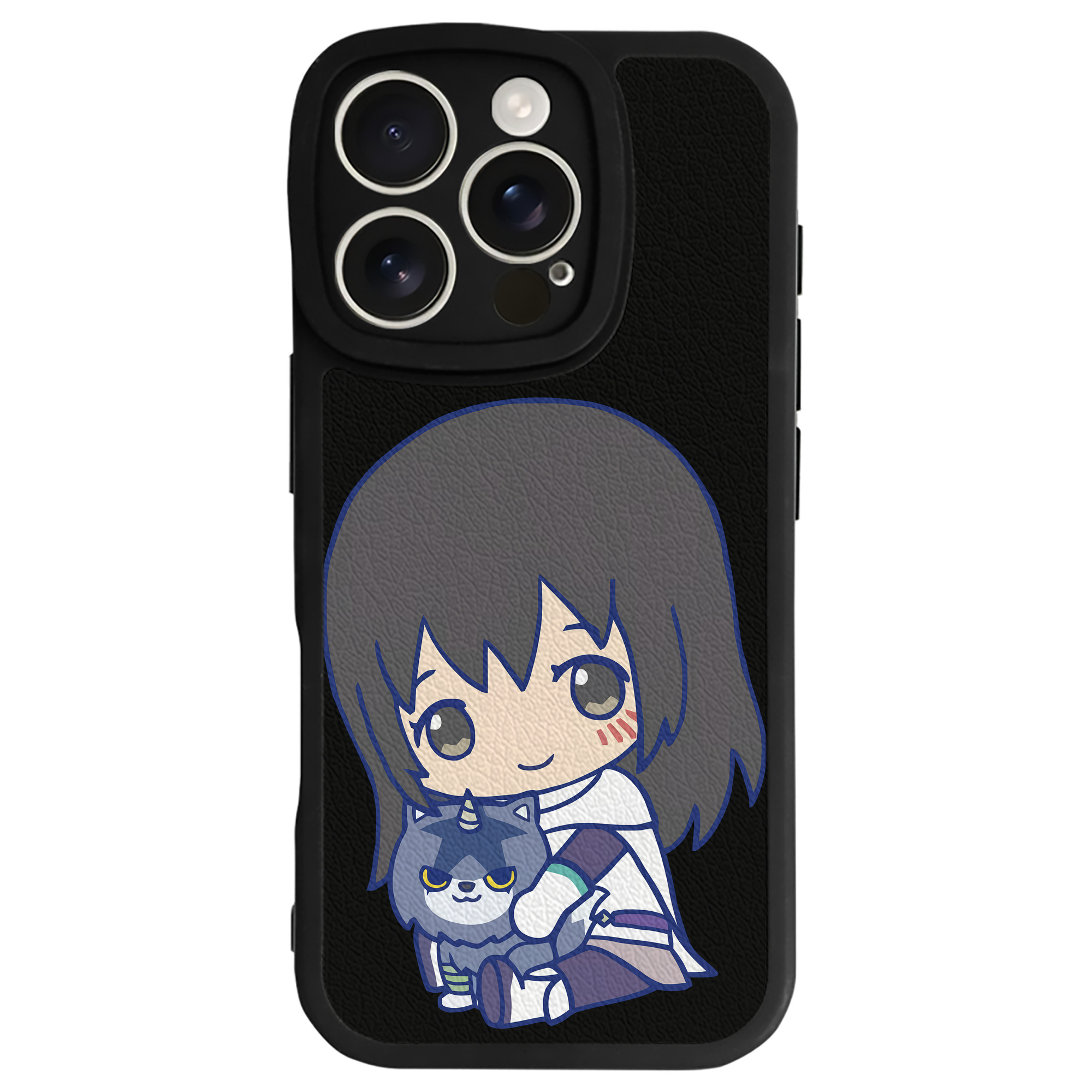 （画像用） 転スラ Regarding Reincarnated to Slime 【iPhone 16シリーズ対応】シリコンスマホケース（レザー調） 材質：シリコン